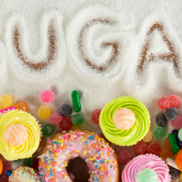 Sugar and sugary foods like donuts and candy